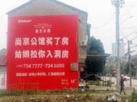 榆林市墙体广告在乡镇、农村市场的媒体优势