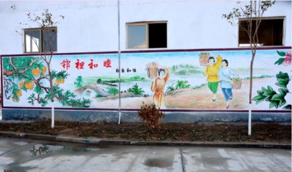 榆林市乡镇文化墙 乡风文明焕发新活力