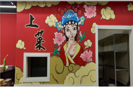 榆林市墙体彩绘的发展和应用
