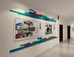 榆林市企业文化墙用什么材料好？