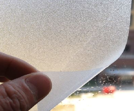 榆林市玻璃门外面粘广告用什么材料好？